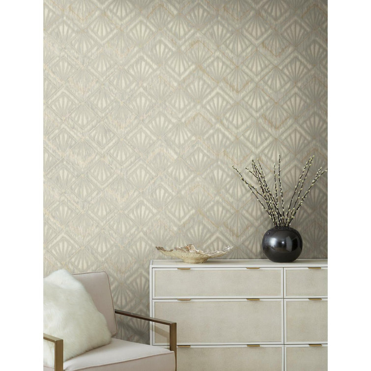 York Wallcoverings Geometric Wallpaper Wayfair